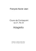 Cours de Contrepoint – Adagietto